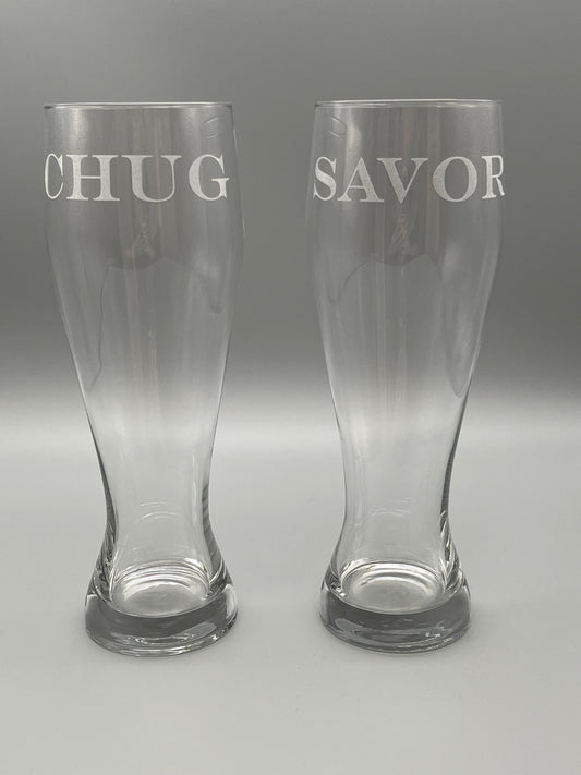 Pilsner Beer Glasses