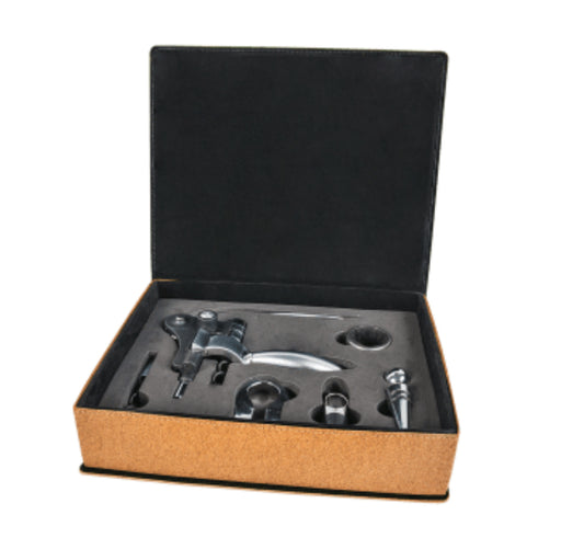 Cork 5-Piece Wine Tool Set