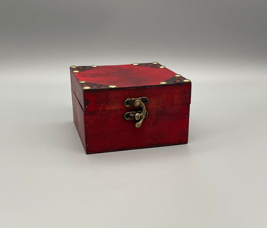 Keepsake Wooden Box With Your Name or Initials