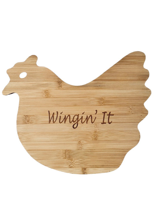 Hen Shaped Cutting Board