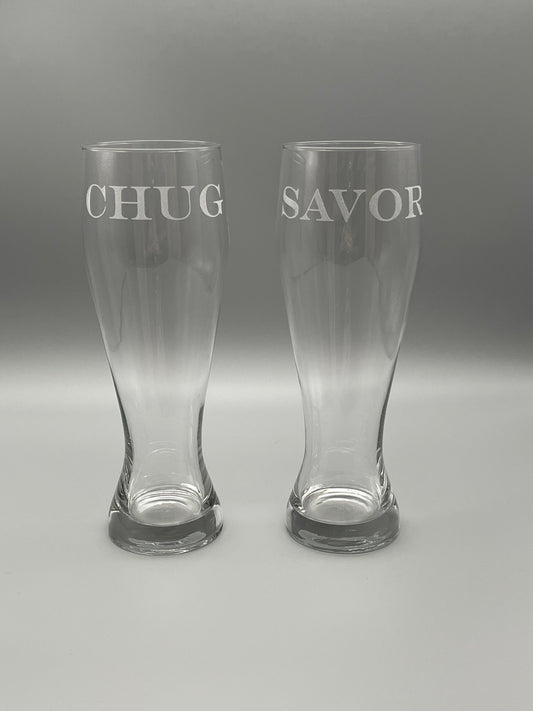Pilsner Beer Glasses