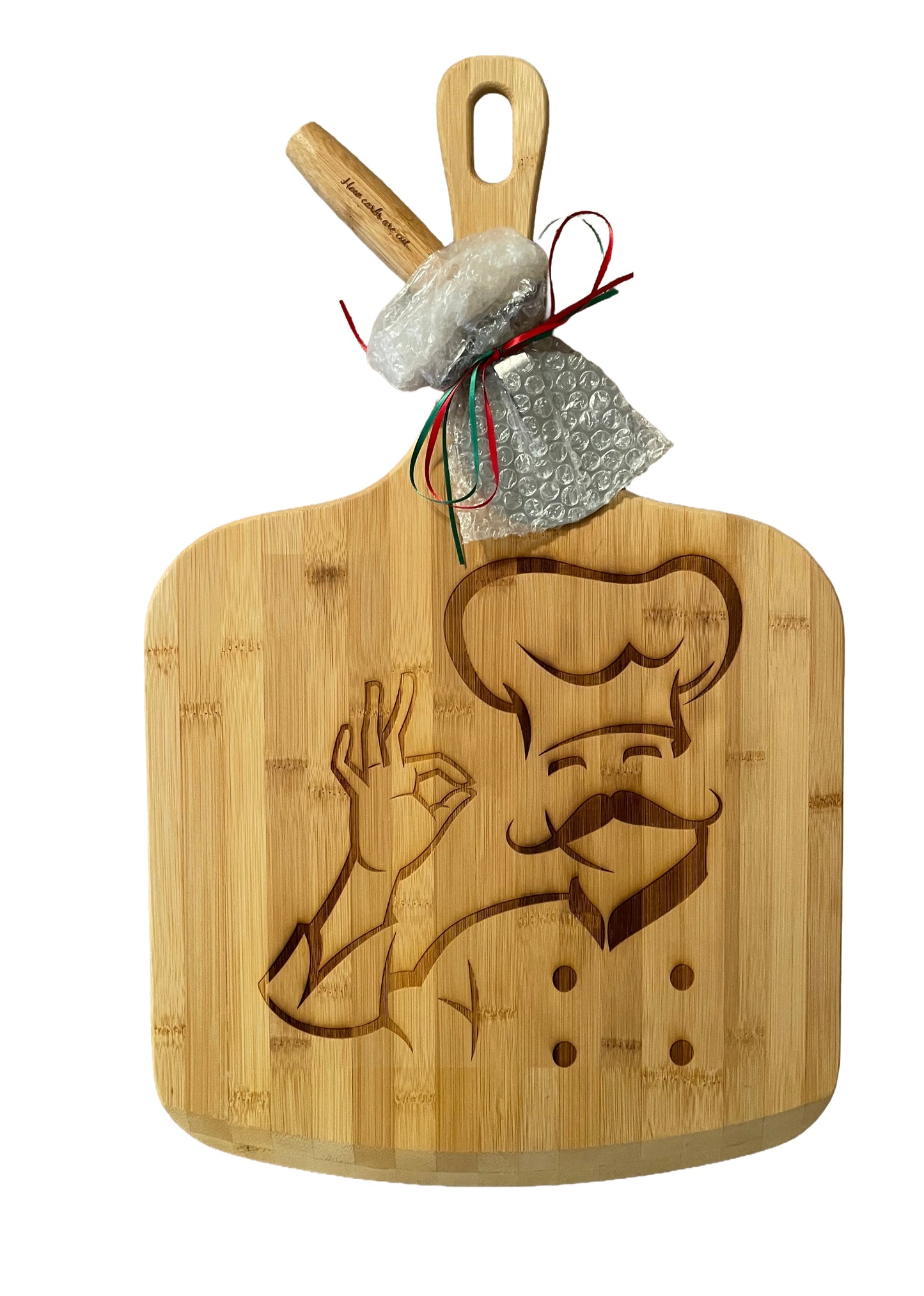 Pizza Board & Cutter Set