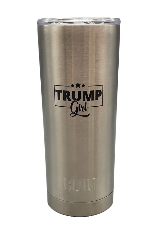 🇺🇸 20 oz Stainless Steel Tumbler – Trump-Endorsed (Probably) 🔥